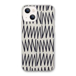 Marrakech Zigzag: iPhone 13 Transparant Hoesje