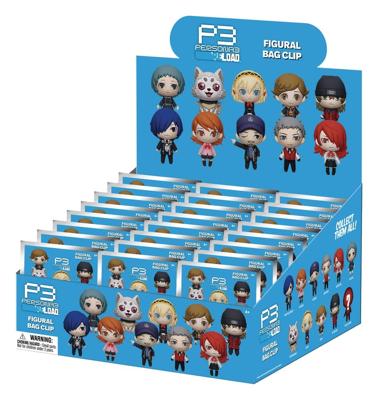 Persona 3 3D Foam Bag Clips Series 1 Display (24)
