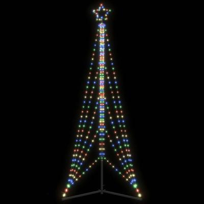 VidaXL Led-kerstboom 525 leds kleurrijk 302 cm