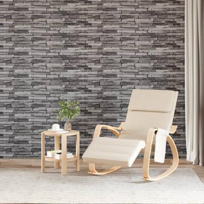 VidaXL Wandpanelen 14 st 3d 100x25 cm eps antracietkleurig