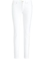 Ralph Lauren Collection jean slim à taille basse - Blanc