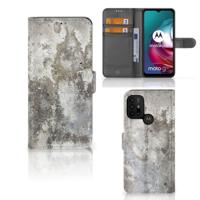 Motorola Moto G10 | G20 | G30 | Bookcase | Beton Print Motorola Moto G10 | G20 | G30 | Bookcase | Beton Print