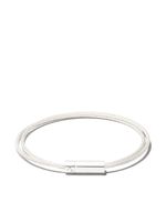 Le Gramme bracelet Le 9 Grammes Double Cable - Argent