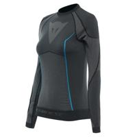 DAINESE Dry LS Lady, Thermoshirt voor op de moto, Zwart-Blauw DAINESE Dry LS Lady, Thermoshirt voor op de moto, Zwart-Blauw