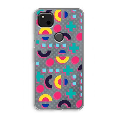 8-bit N°2: Google Pixel 4a Transparant Hoesje