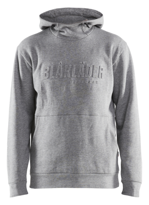 Blåkläder Hoodie 3D 35301157 | Grijs Mêlee | Maat S - 7330509770047