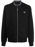 Fred Perry veste bomber à fermeture zippée - Noir