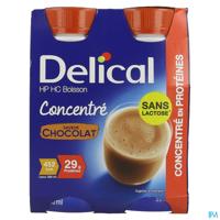 Delical Geconcentr. Chocolade 4x200ml