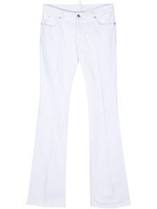 DSQUARED2 mid-rise flared jeans - Blanc