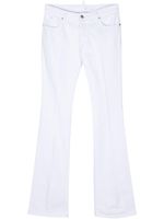 DSQUARED2 mid-rise flared jeans - Blanc