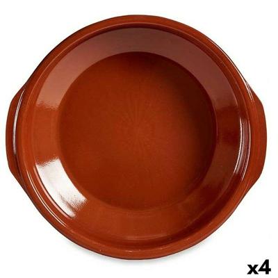 Sauspan La Dehesa 0138 0138 Aardewerk Ø 38 cm 40,5 x 8,3 x 37,5 cm 40,5 x 8,5 x 38 cm 41 x 8,5 x 38 cm (4 Stuks)