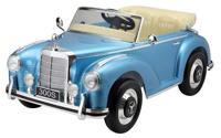 Mercedes 300S klassiek, 12 volt elektrische kinderauto met rubberen banden!