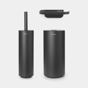 Brabantia MindSet Toiletaccessoires - Set van 3 - Grijs