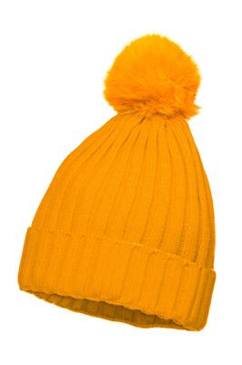Skimuts neon oranje