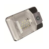 D4376S DC11-18V 3.6 W 6000-6500K IP50 24LEDs SMD-5050 Marine RV Dimbare LED Dome licht plafond lamp met Touch Control