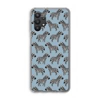Zebra: Samsung Galaxy A32 5G Transparant Hoesje