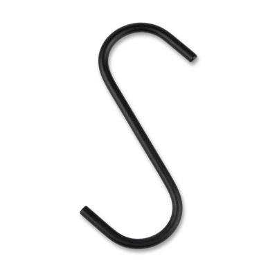 S-haak zwart - per stuk