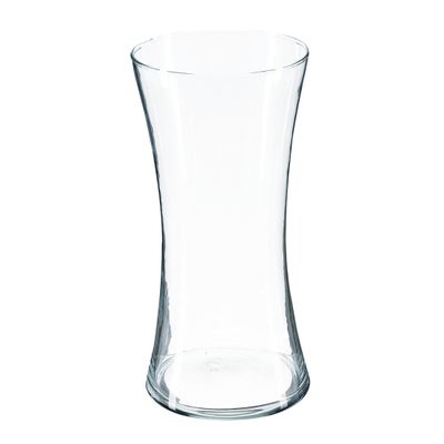 Atmosphera bloemenvaas Taps model - transparant - glas - H30 x D14 cm