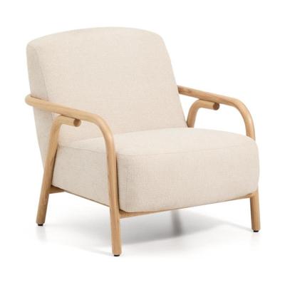 Kave Home Sylo fauteuil chenille Beige Kave Home Sylo fauteuil chenille Beige