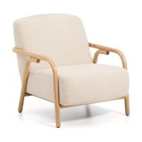 Kave Home Sylo fauteuil chenille Beige Kave Home Sylo fauteuil chenille Beige