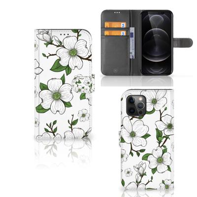 Apple iPhone 12 Pro Max Hoesje Dogwood Flowers Apple iPhone 12 Pro Max Hoesje Dogwood Flowers