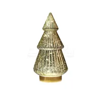 Tafellamp Kerstboom 10 LED Goud H.28,5cm