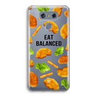 Eat Balanced: LG G6 Transparant Hoesje Eat Balanced: LG G6 Transparant Hoesje