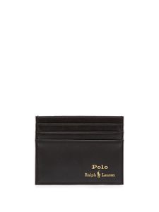 Polo Ralph Lauren porte-cartes Suffolk en cuir - Marron