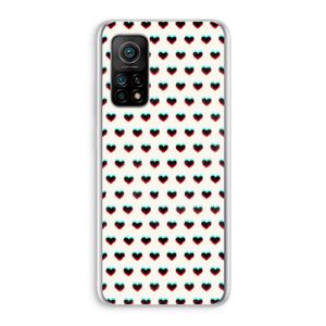 Hartjes: Xiaomi Mi 10T 5G Transparant Hoesje