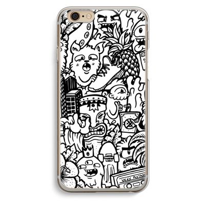 Vexx Mixtape #2: iPhone 6 / 6S Transparant Hoesje