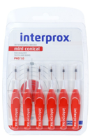 Interprox Ragers Premium Mini Conical PHD 1.0 Rood 6st