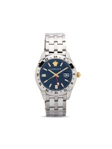 Versace montre Greca Time CET 41 mm - Bleu