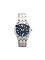 Versace montre Greca Time CET 41 mm - Bleu - thumbnail