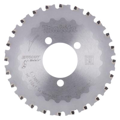 Makita Cirkelzaagblad voor Betonstaal | Efficut | Ø 110mm Asgat 34mm 24T - E-11097