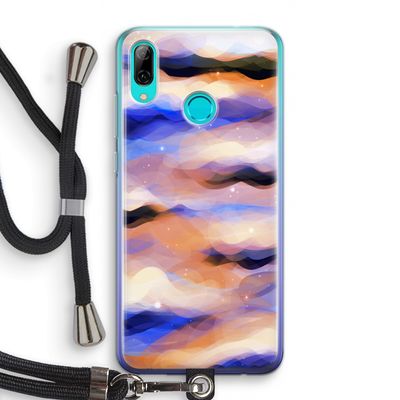 Donkere Wolken: Huawei P Smart (2019) Transparant Hoesje met koord