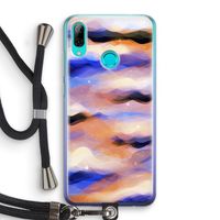 Donkere Wolken: Huawei P Smart (2019) Transparant Hoesje met koord