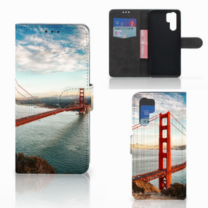 Huawei P30 Pro Flip Cover Golden Gate Bridge