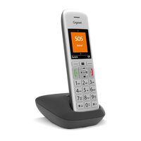 Gigaset E390 Analoge-/DECT-telefoon Nummerherkenning Zwart, Zilver - thumbnail