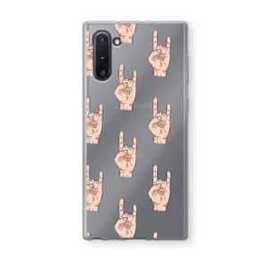 Rock: Samsung Galaxy Note 10 Transparant Hoesje