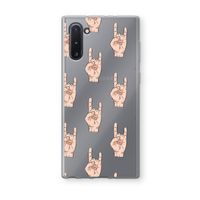 Rock: Samsung Galaxy Note 10 Transparant Hoesje