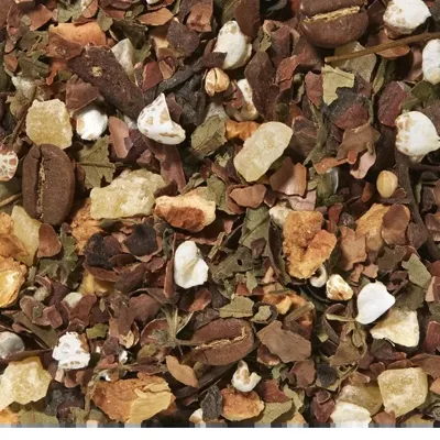 Chocolade Latte
 -
 Kruiden thee
 en
 Fruit thee