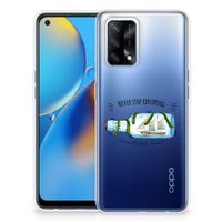 OPPO A74 4G Telefoonhoesje met Naam Boho Bottle