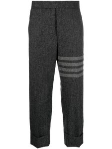 Thom Browne pantalon à coupe sarouel - Gris