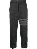 Thom Browne pantalon à coupe sarouel - Gris - thumbnail