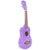 Kala Makala Shark Sea Urchin Purple sopraan ukelele