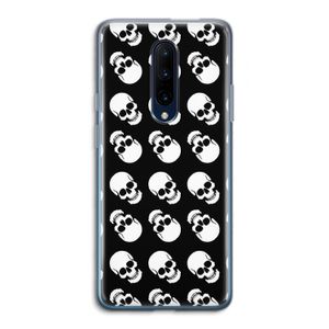 Musketon Skulls: OnePlus 7 Pro Transparant Hoesje