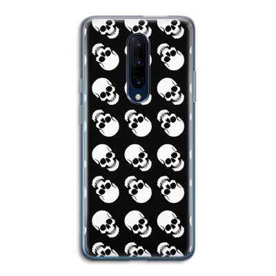 Musketon Skulls: OnePlus 7 Pro Transparant Hoesje