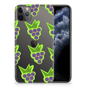 Apple iPhone 11 Pro Max Siliconen Case Druiven