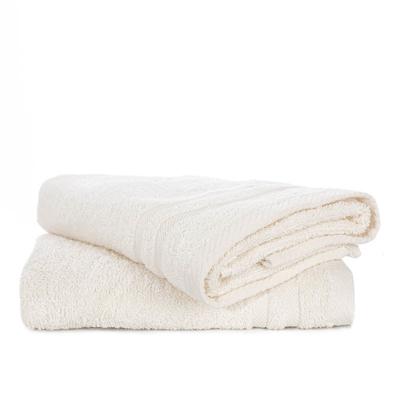 Set Van 2 Handdoeken Creme 2 Pack Fresh And Co - Dekbed-Discounter.nl
