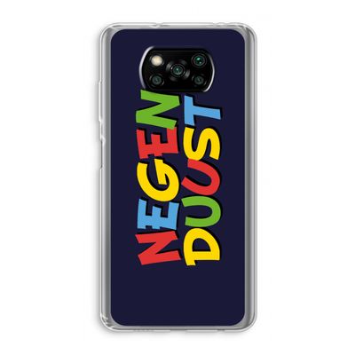 90's One: Xiaomi Poco X3 NFC Transparant Hoesje